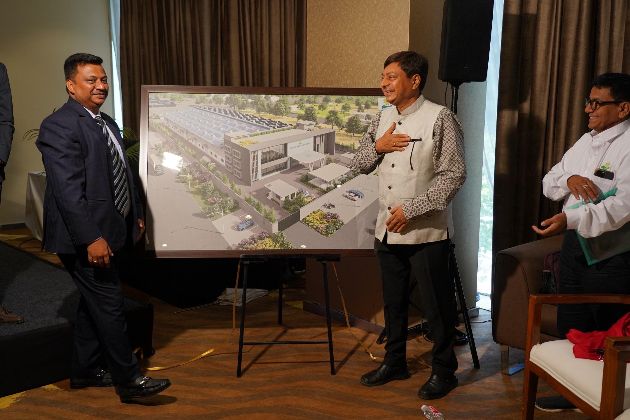 Archetec design Contract signing Ceremony 250 MW factory